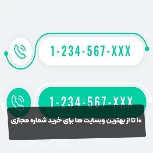 10 تا از بهترین وبسایت ها برای خرید شماره مجازی